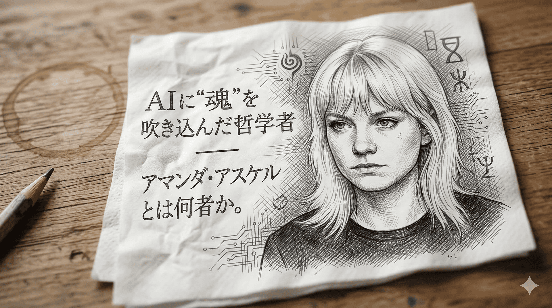 AIに"魂"を吹き込んだ哲学者 ── アマンダ・アスケルとは何者か