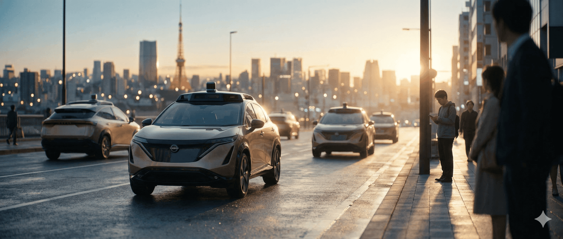 Uber × Wayve × 日産が東京でロボタクシー始動——2026年後半にパイロット運行