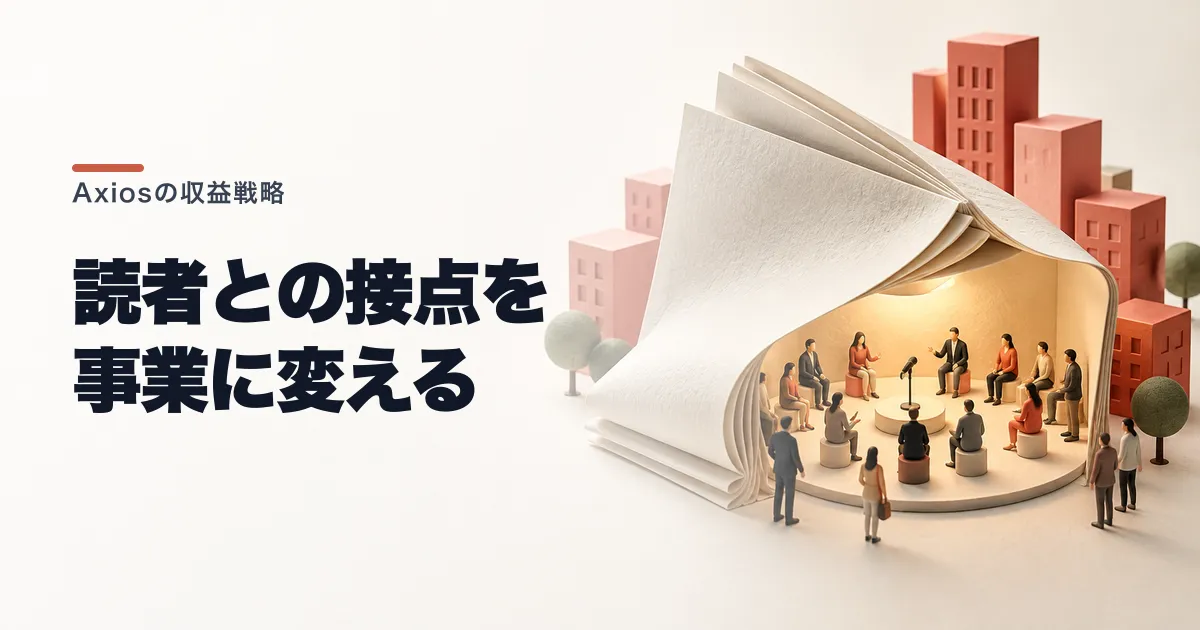 Axiosはなぜ売上目標を前倒し達成できた?AI時代のメディア経営