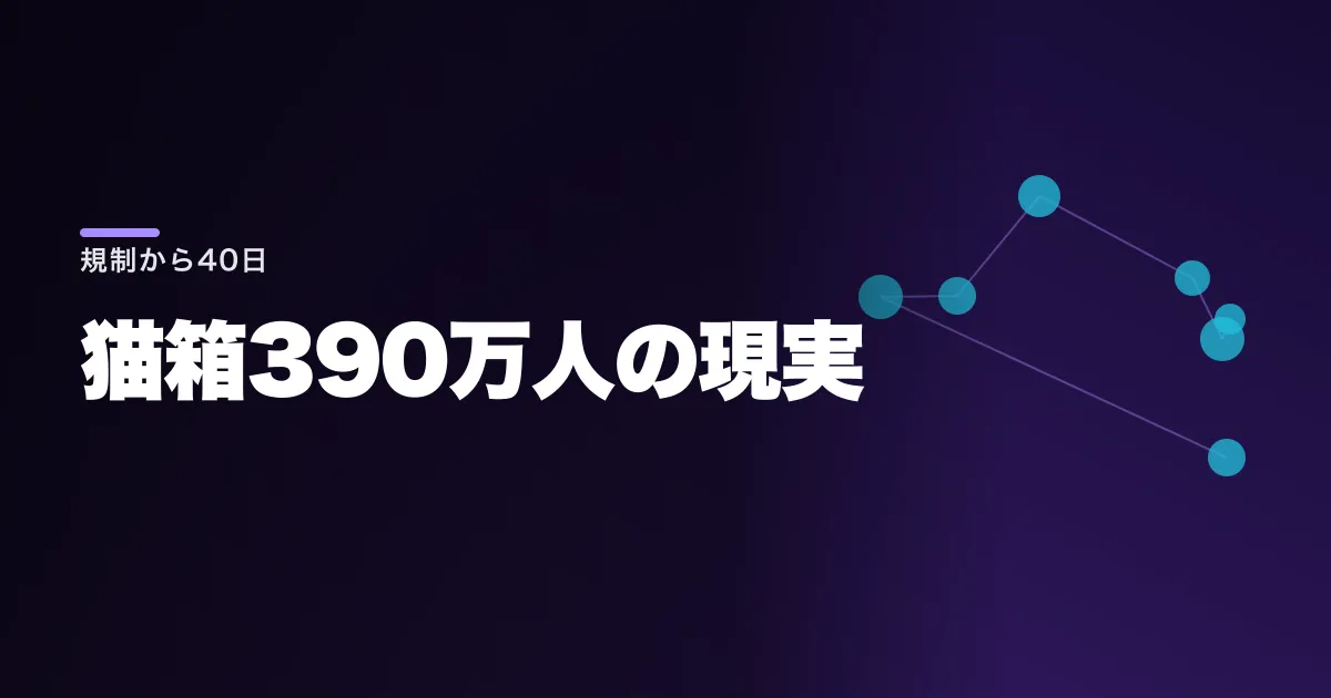 DouBaoのAIが止まって40日。3.8億人のその後と猫箱390万人の現実