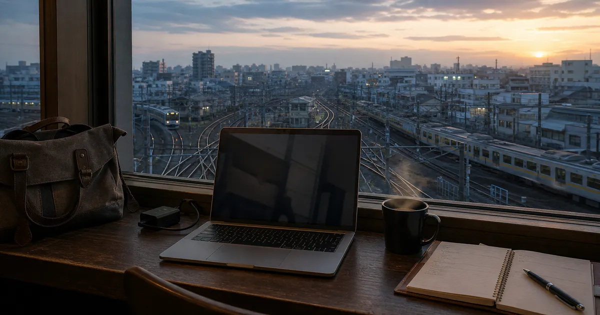 【2026年最新】西船橋駅の作業カフェ8選|電源・Wi-Fi・朝6時
