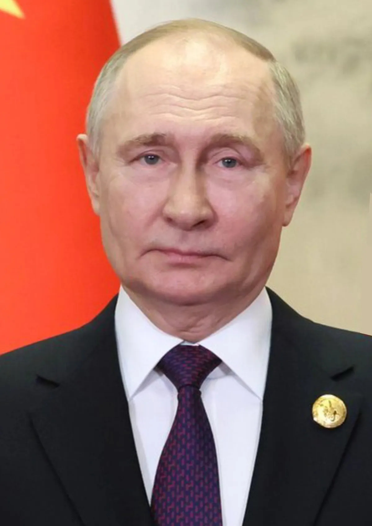 プーチン大統領。2024年5月の中国訪問時の写真から切り出された肖像