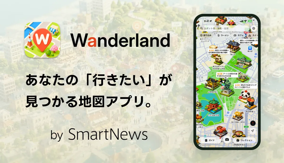 Wanderlandのキービジュアル