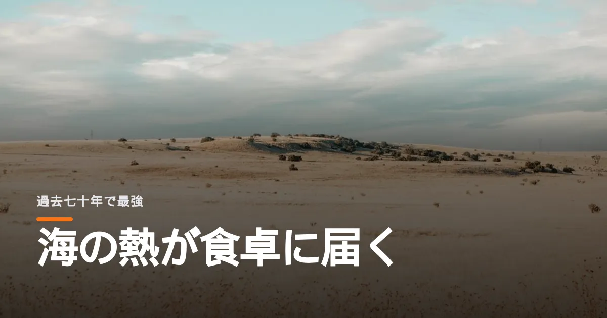 グテレス氏が極端気象の危険地帯入りを宣言。食卓の値段は来春まで戻らない見込み